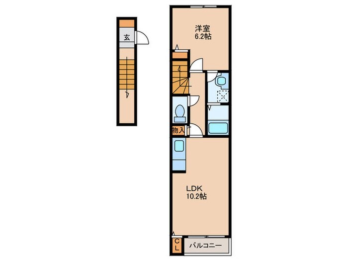 カーサ　リコリスの物件間取画像