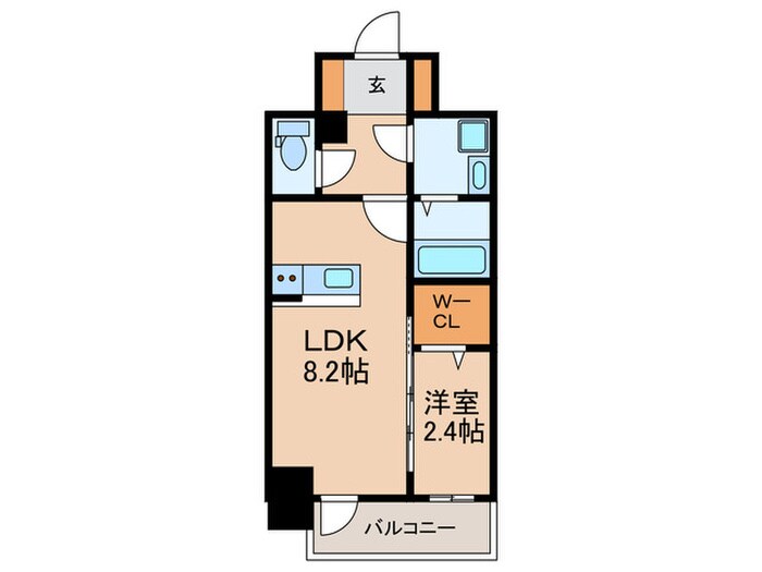 エスリード金山ル・グランの物件間取画像