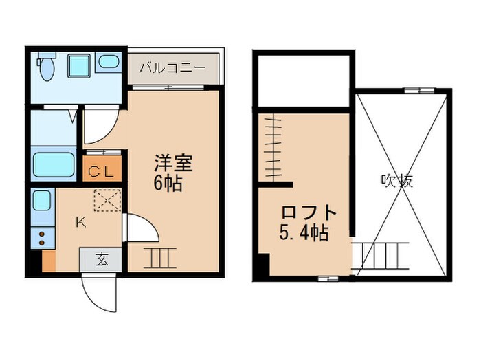 シンフォニア城北の物件間取画像