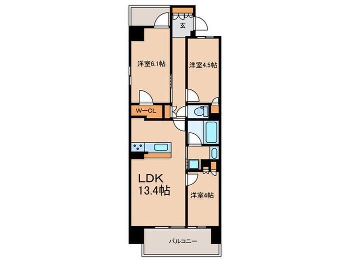 ＧＲＡＮＰＡＳＥＯ丸の内の物件間取画像