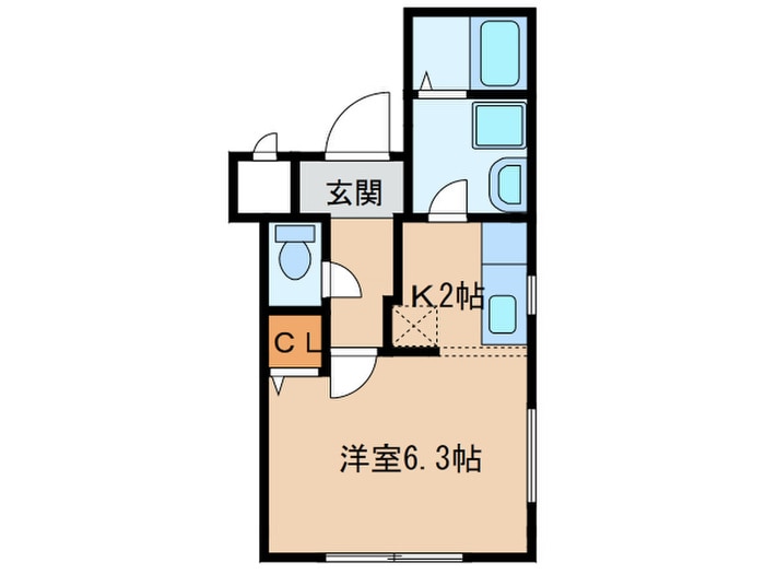 ファルダ不二ヶ丘の物件間取画像