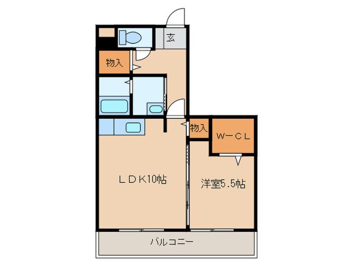 ションセイＧの物件間取画像