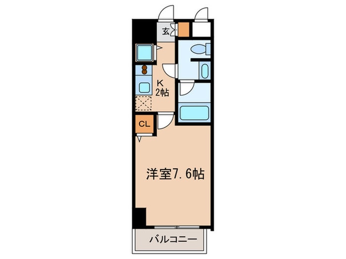 カレント新栄の物件間取画像