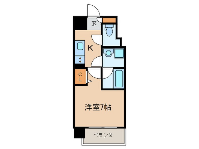 レジデンス東別院スクエアの物件間取画像