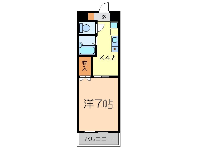 グランデュ－ル若清の物件間取画像