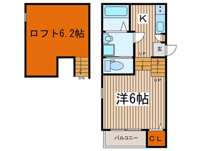 クレーシェレ瑞穂の物件間取画像