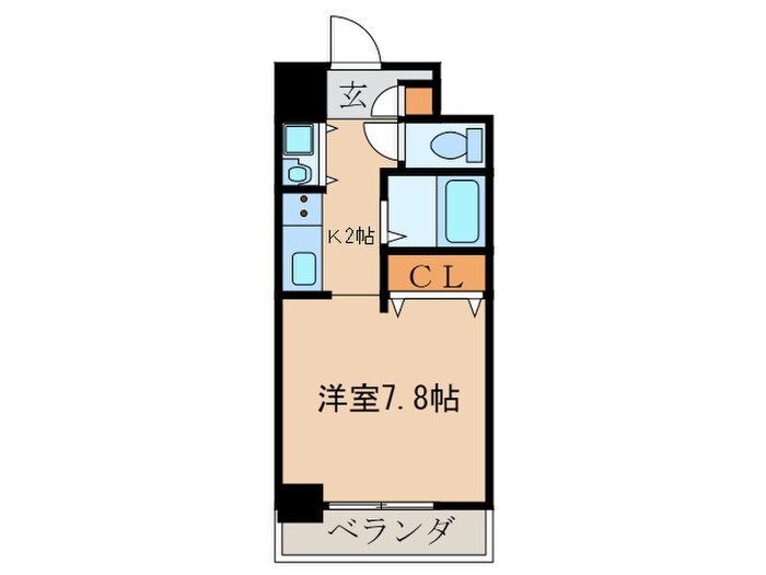 ＡＸＩＳ桜通内山の物件間取画像