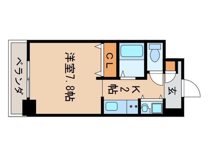 ＡＸＩＳ桜通内山の物件間取画像