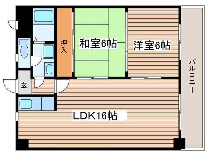 薬師寺ビルヂングの物件間取画像