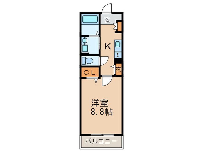 ｗｉｌｌ Ｄｏ太閤通の物件間取画像