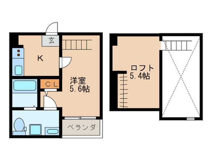 Ａｔｔｉｎ－Ⅱの物件間取画像