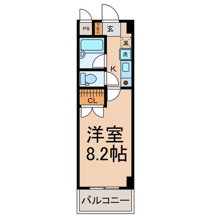 サンハイツ名取の物件間取画像