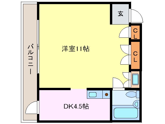 ＮＥＳＰＡＬＤ　ＥＶＥの物件間取画像