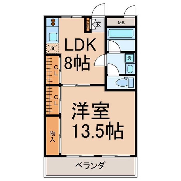 ヨイマンションの物件間取画像