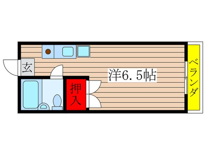 小澤マンションの物件間取画像