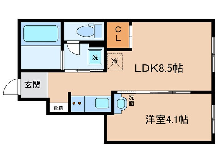 リベルテの物件間取画像