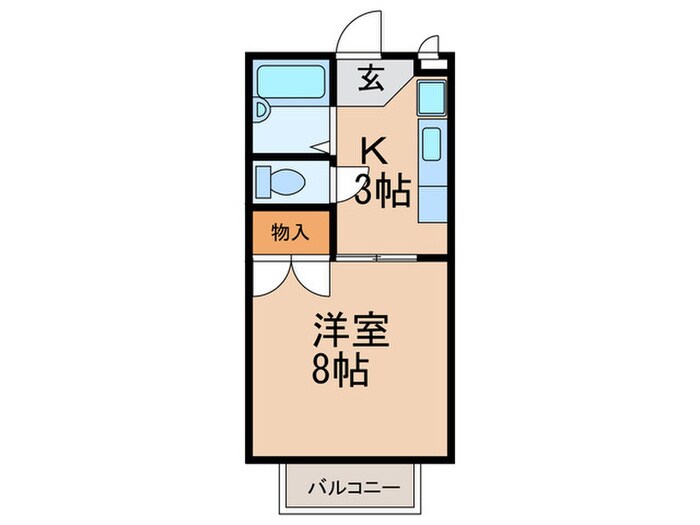 フレーベル鏡池の物件間取画像