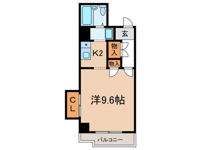 ガーデンハイツ港陽の物件間取画像