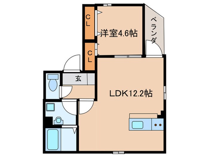 NAGOYA the FORESTの物件間取画像