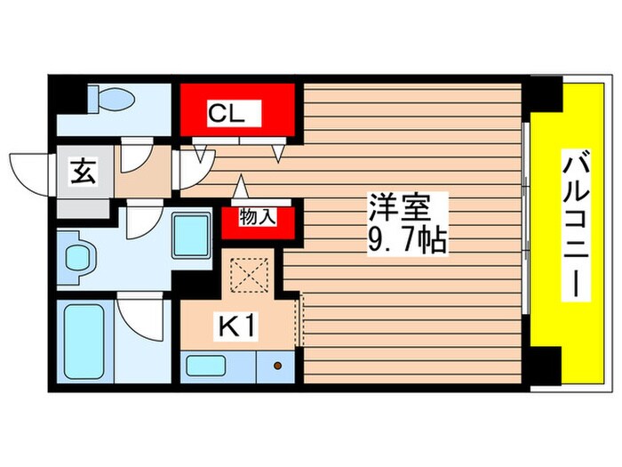 アブレスト原の物件間取画像