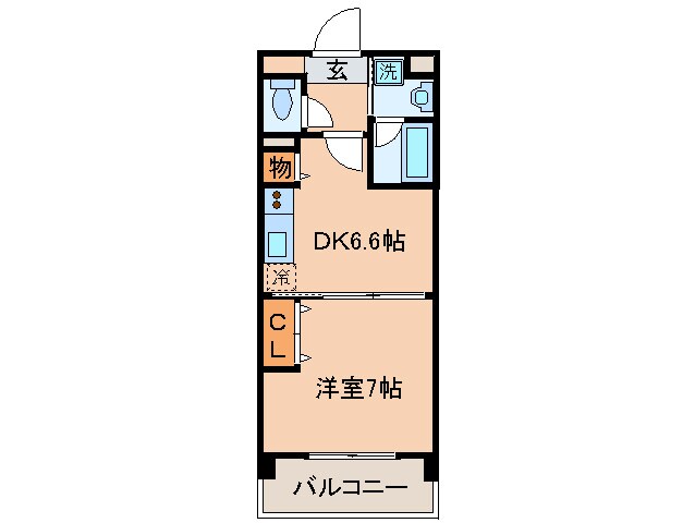 物件間取画像