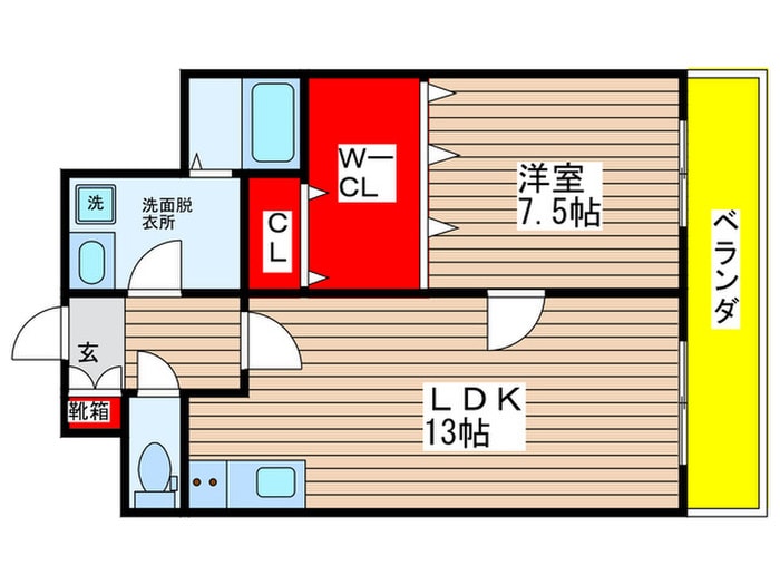 ＥＳＳＥ栄の物件間取画像