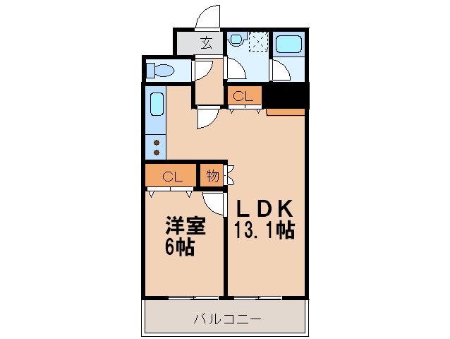 ＥＳＳＥ栄の物件間取画像