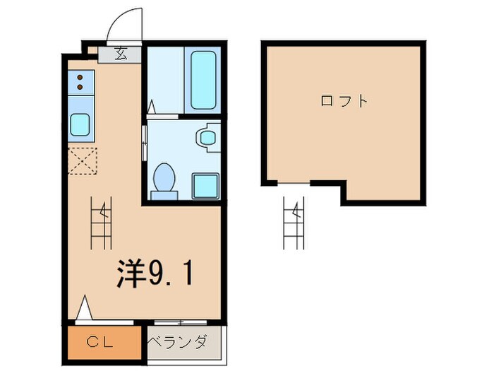 グランコートの物件間取画像