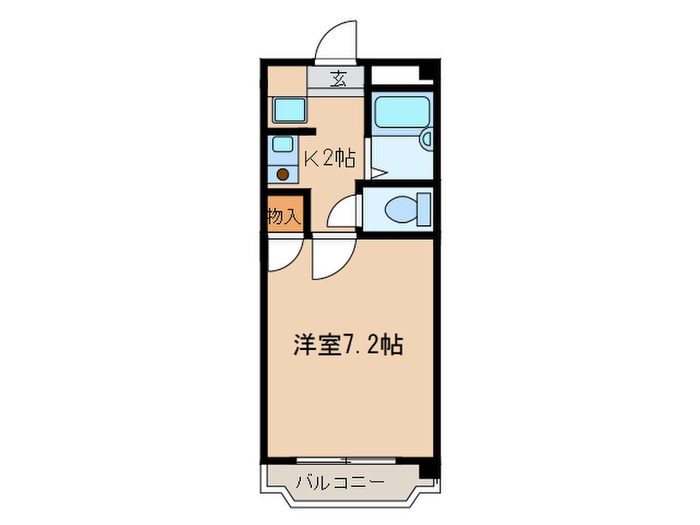 エトワ－ル上条の物件間取画像