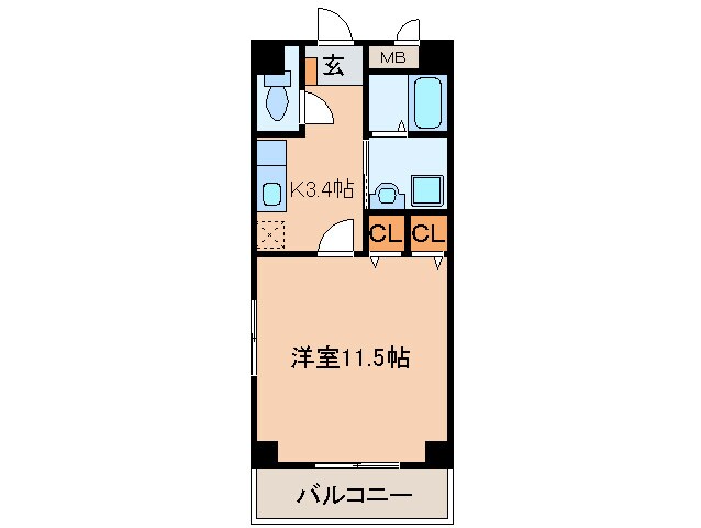 物件間取画像