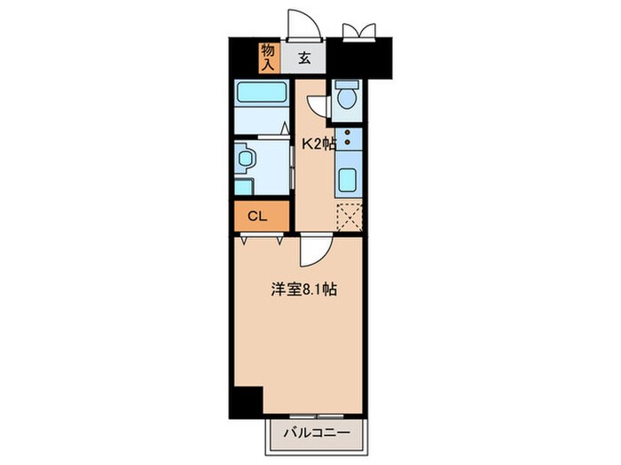 P-SQUARE ShumokuⅢの物件間取画像