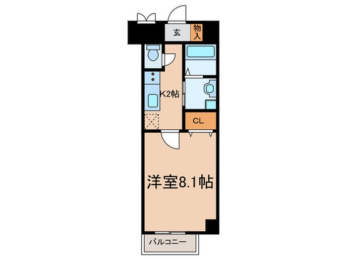 P-SQUARE ShumokuⅢの物件間取画像