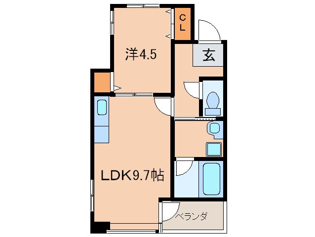 CITY SPIRE 名古屋大須の物件間取画像