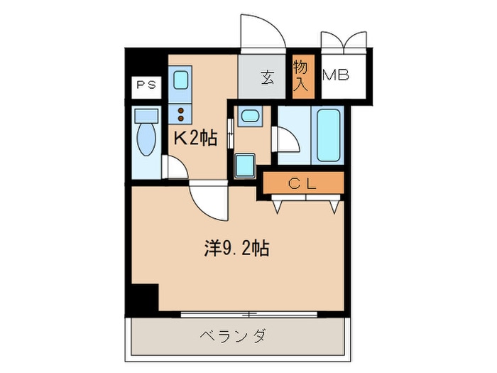 CITY SPIRE 名駅前の物件間取画像