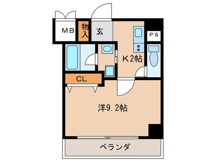 CITY SPIRE 名駅前の物件間取画像