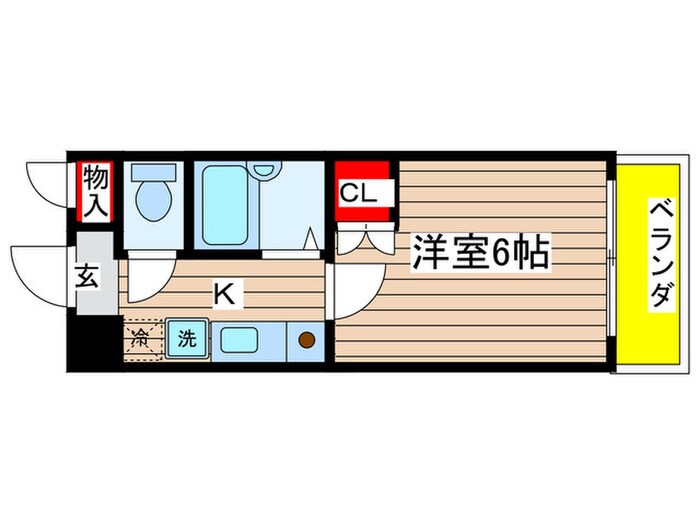 ドエル東外堀の物件間取画像