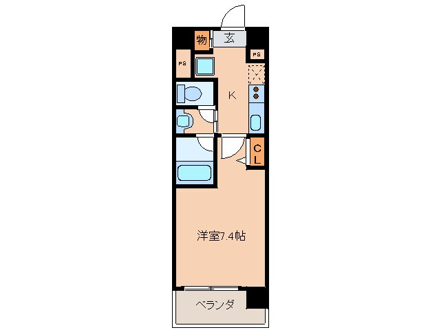 CITY SPIRE 名古屋本陣の物件間取画像