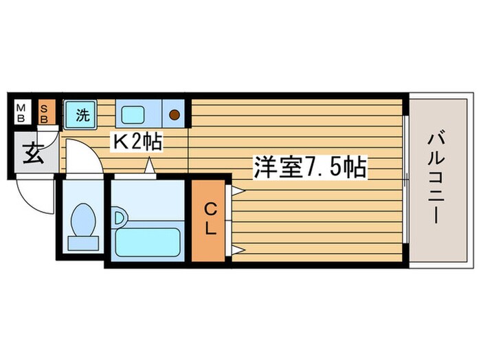 物件間取画像