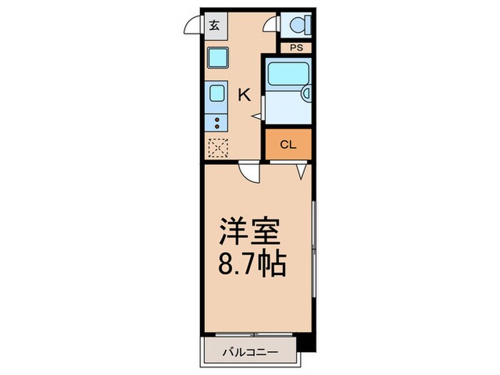 ティアイ四つ谷の物件間取画像