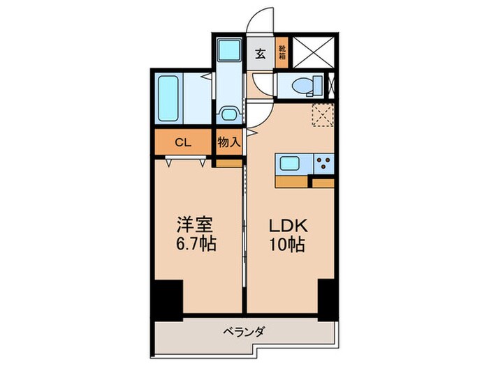 Bright　gate　名古屋の物件間取画像