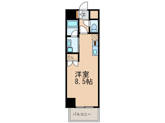 S-FORT東別院の物件間取画像