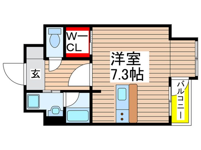 ｅｓｔ ＨＩＢＩＮＯの物件間取画像