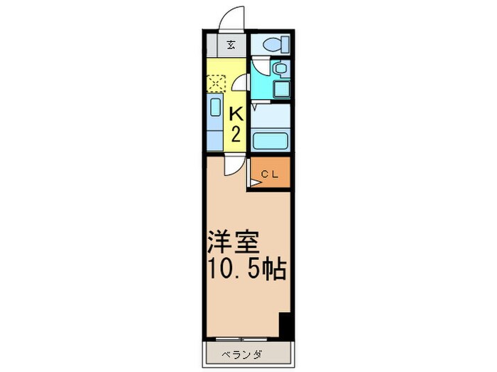 アメニティ栄の物件間取画像