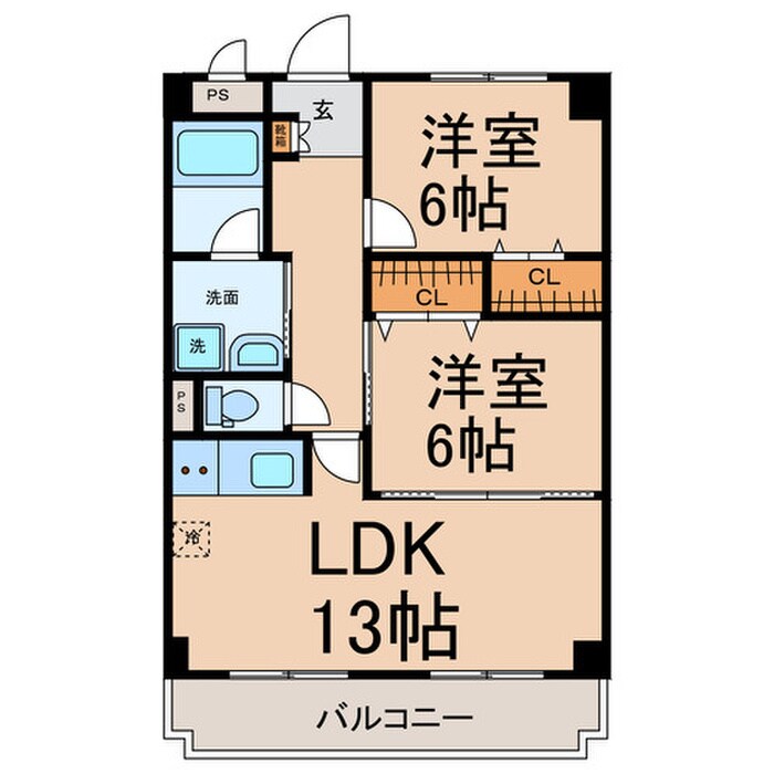 Green Annex １の物件間取画像