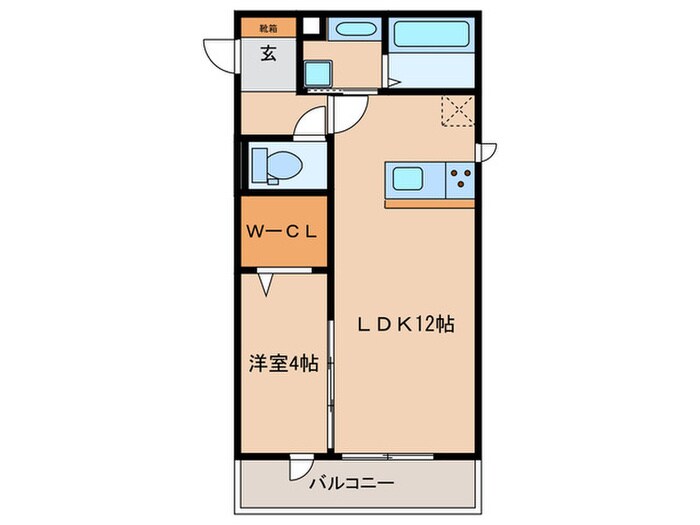 エスペランサの物件間取画像