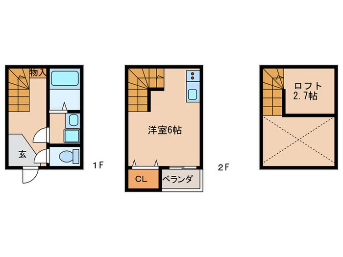 グランステート上名古屋の物件間取画像