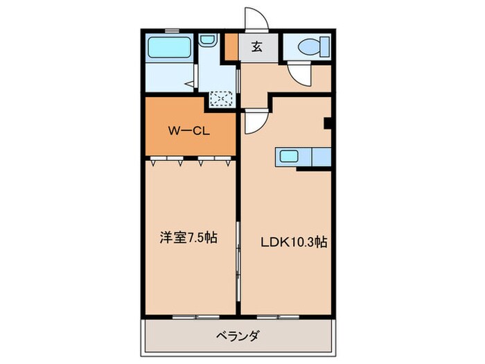 サンハイツ小池の物件間取画像