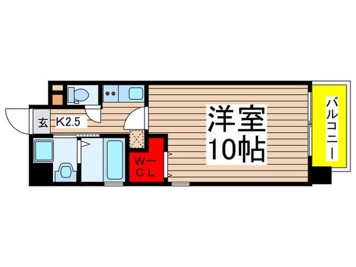 エルスタンザ栄南の物件間取画像