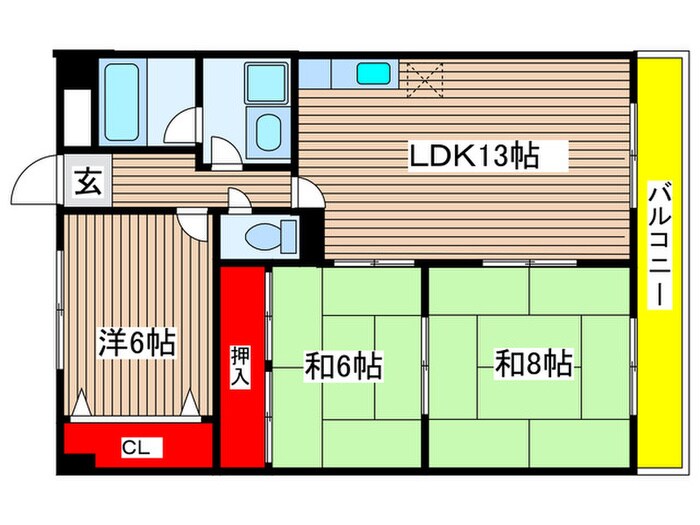 サンフレッチェ１５の物件間取画像