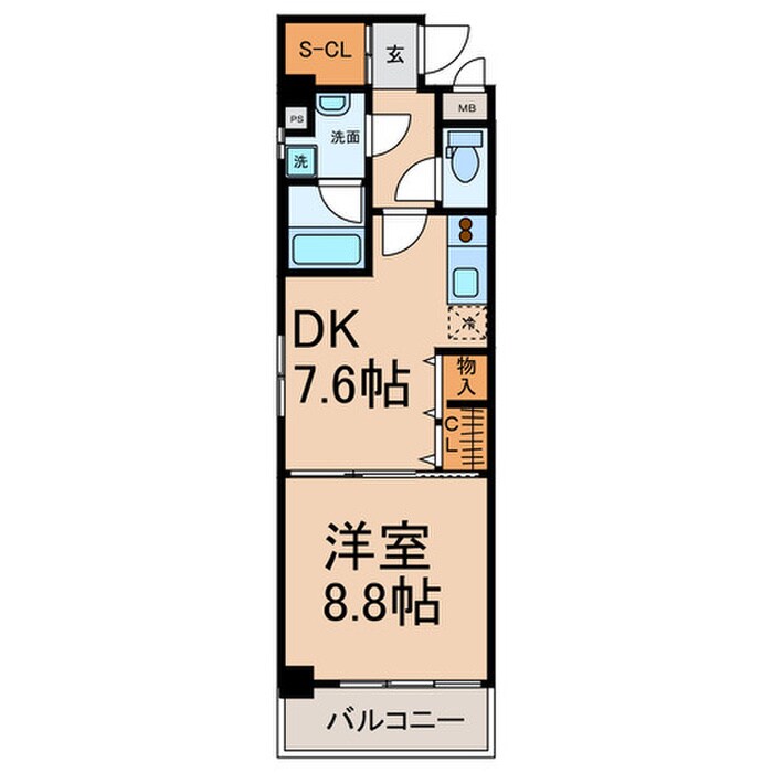 Ｅｎｃｈａｎｔｅ 泉の物件間取画像